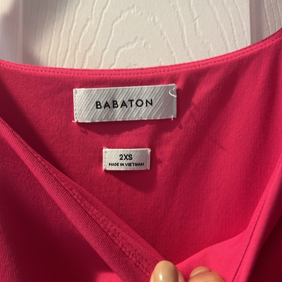 Babaton Aritzia Mini dress - pink - Picture 3 of 4